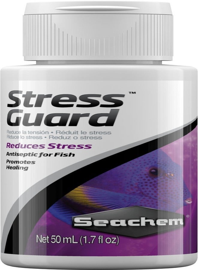 Seachem StressGuard Slime Coat Protection - Stress and Toxic Ammonia Reducer 50 ml / 1.7 oz,White - Image 1